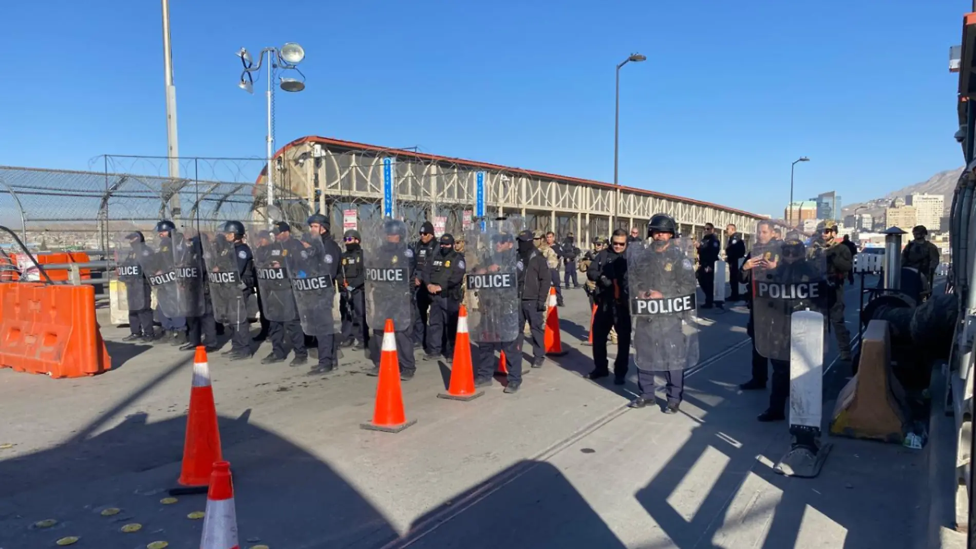 Seguridad en los cruces fronterizos entre México y EU